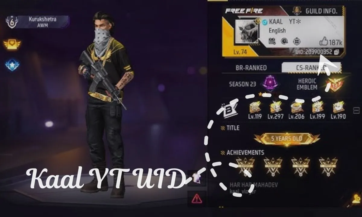 Kaal YT UID