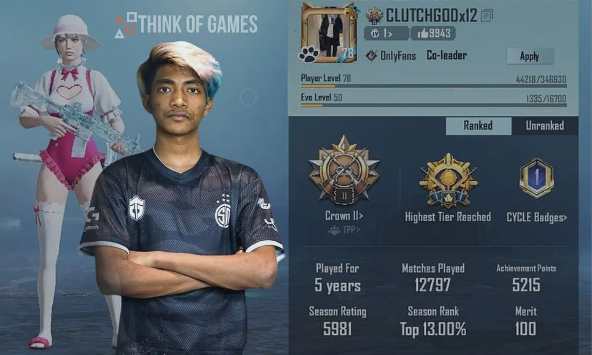 clutchgod bgmi id