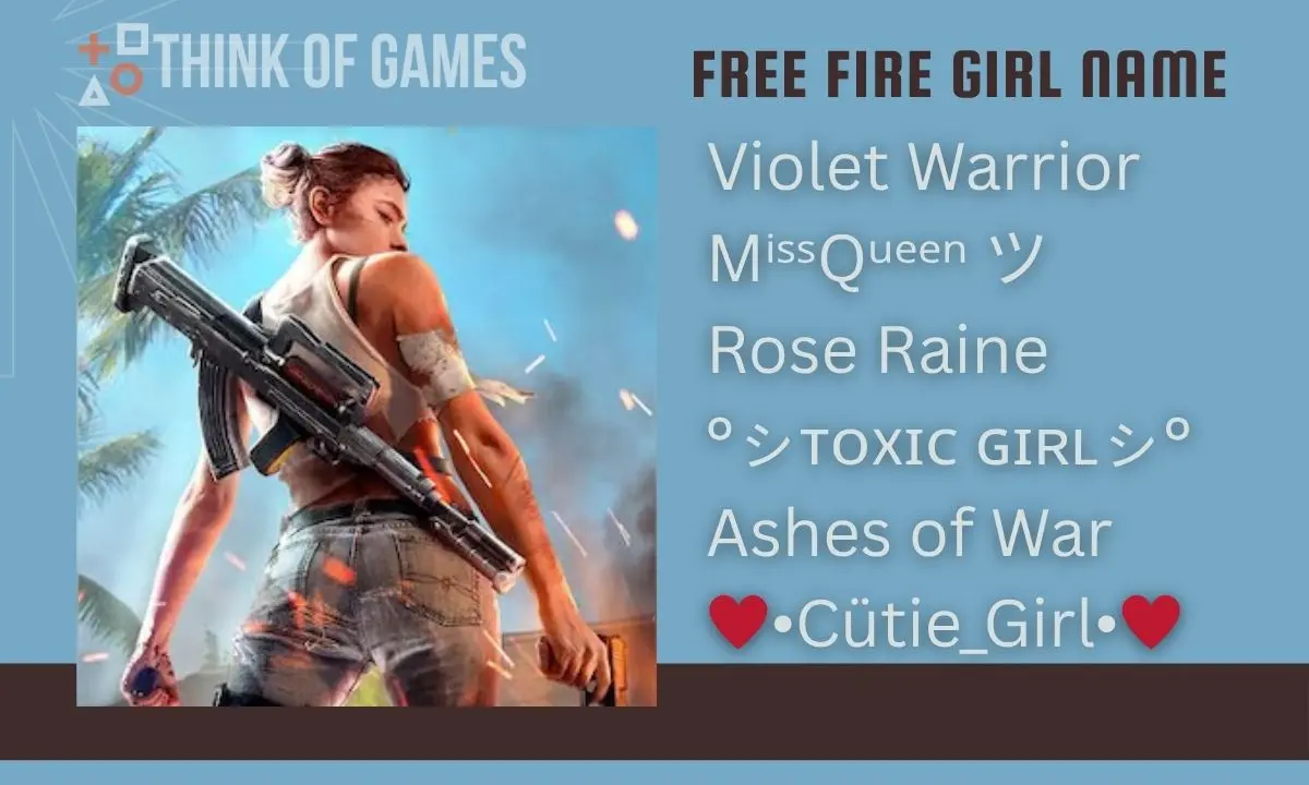 Free Fire Girl Name