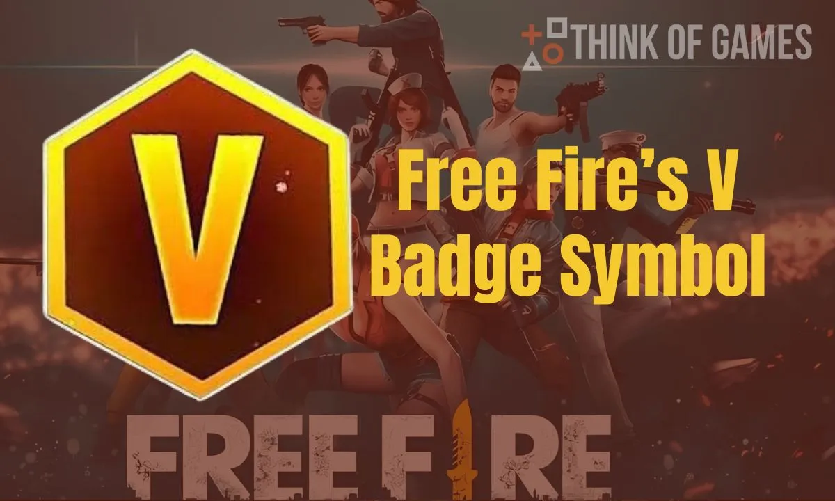 v badge symbol